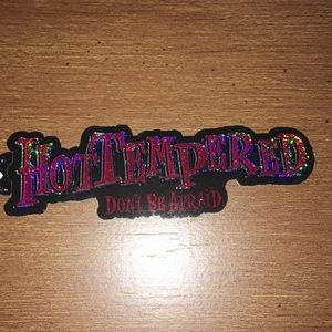 Hot Tempered Don’t Be Afraid Decal Sticker